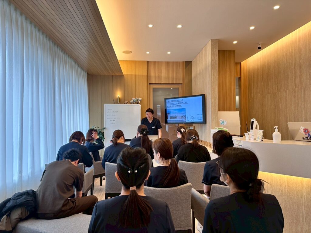 院長の発表の様子